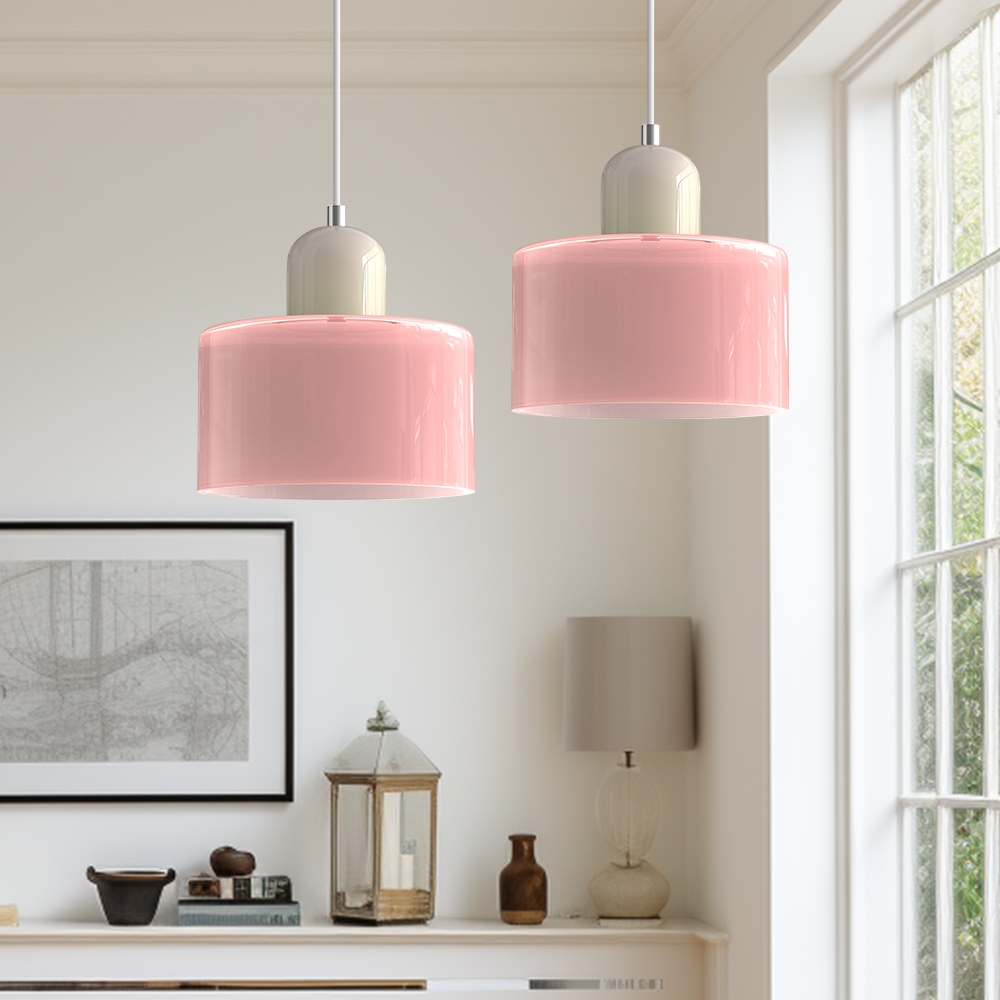 Bauhaus Small Glass Pendant Light -Homdiy