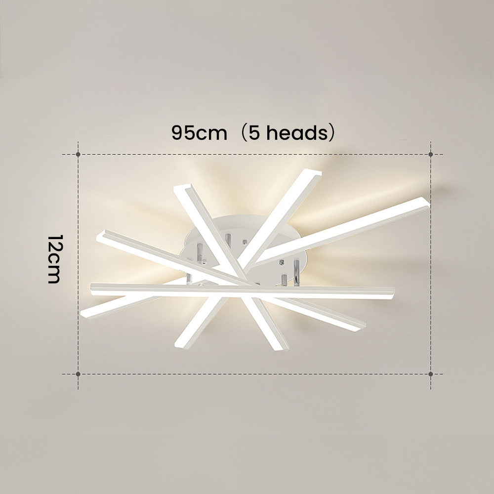 Nordic Minimalist Iron LED Ceiling Lighting