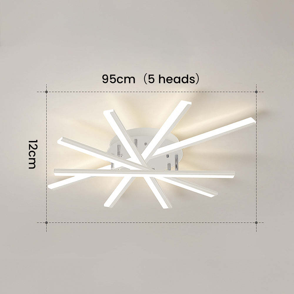 Nordic Minimalist Iron LED Ceiling Lighting