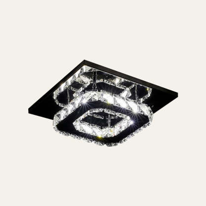 Contemporary Luxurious Crystal Hallway LED Ceiling Lights