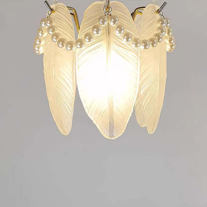 Luxury Glass Iron Living Room Ceiling Light