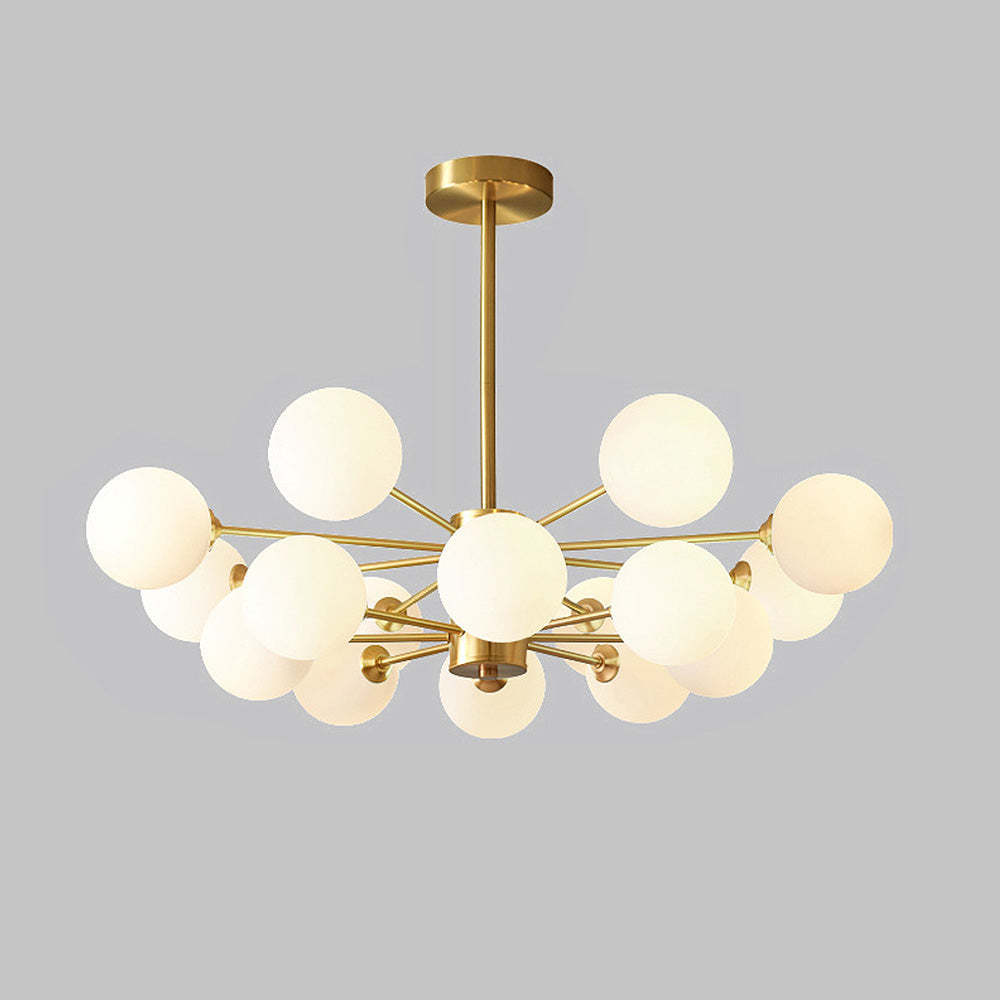 Modern Gold Luxury Brass Chandelier Light For Bedroom