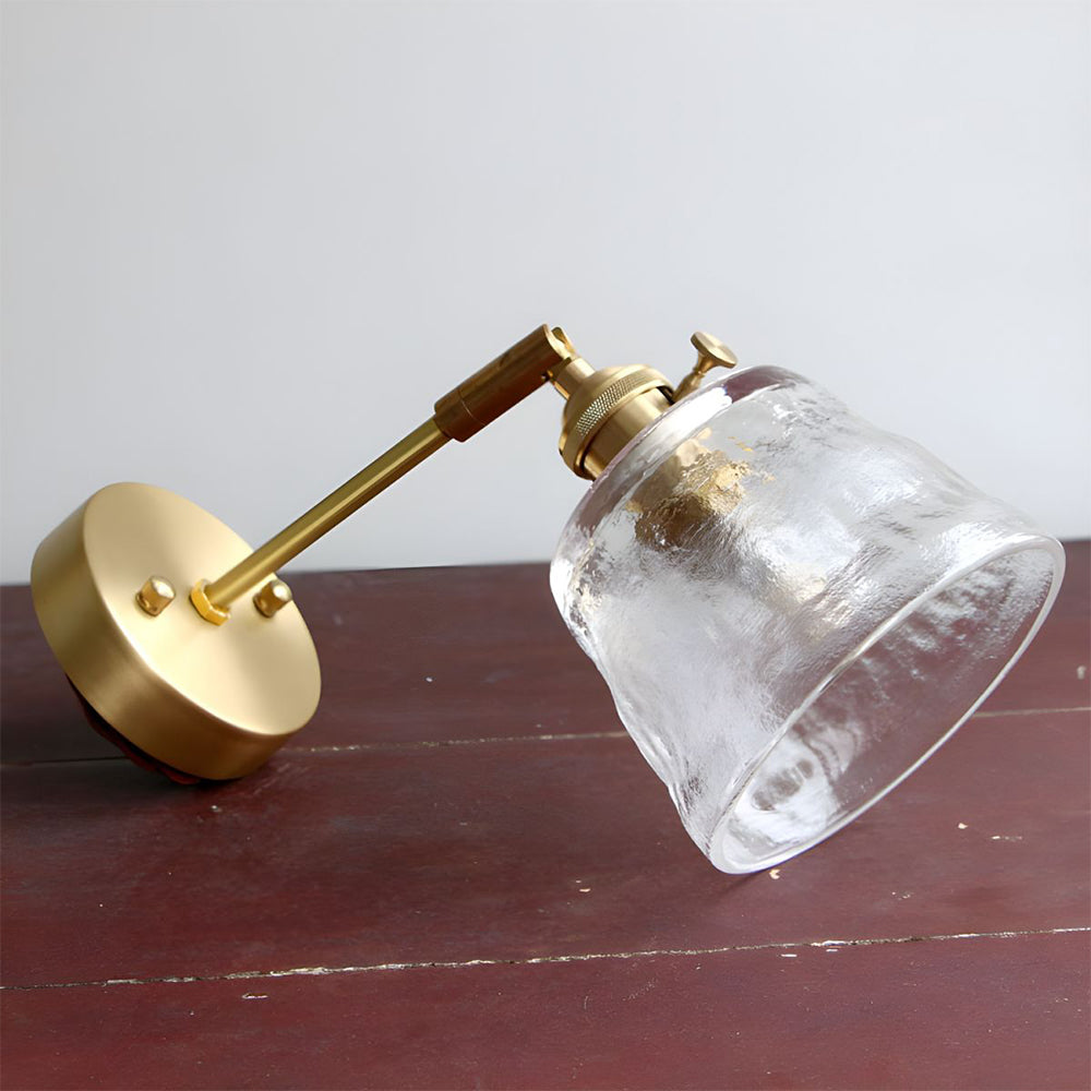 Nordic Vintage Glass Wall Sconce -Homdiy
