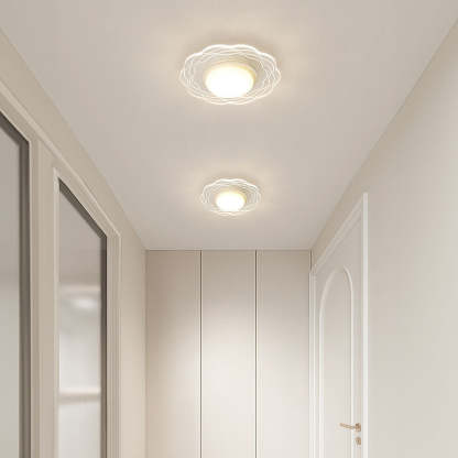 Homdiy Ceiling Light Creative Flower Acrylic Hallway LED Ceiling Lights