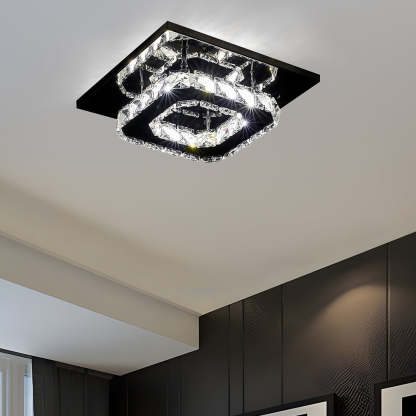 Contemporary Luxurious Crystal Hallway LED Ceiling Lights