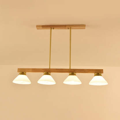 Contemporary Wooden Ceiling Lights For Kitchen Island