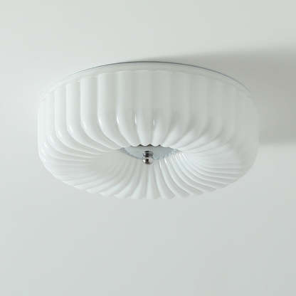 Medieval Cream Style Bauhaus Glass Ceiling Light -Homdiy