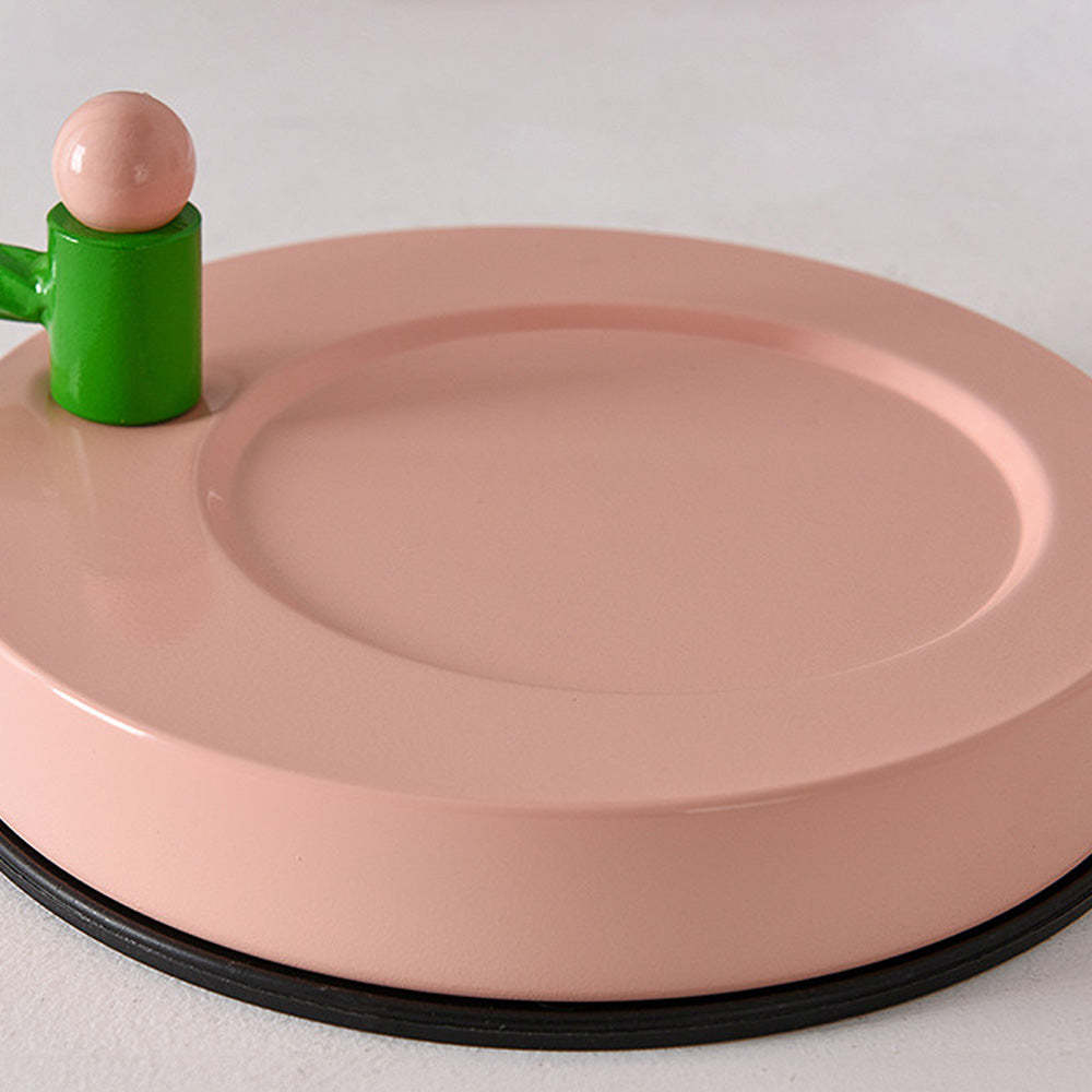 Modern Glass Pink Cute Bedroom Candle Warmer Lamp