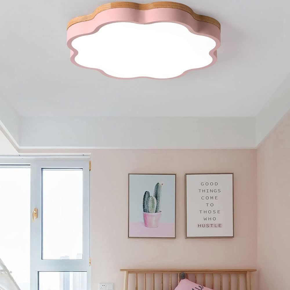 Modern Acrylic Flowers Kid LED Ceiling Light For Bedroom
