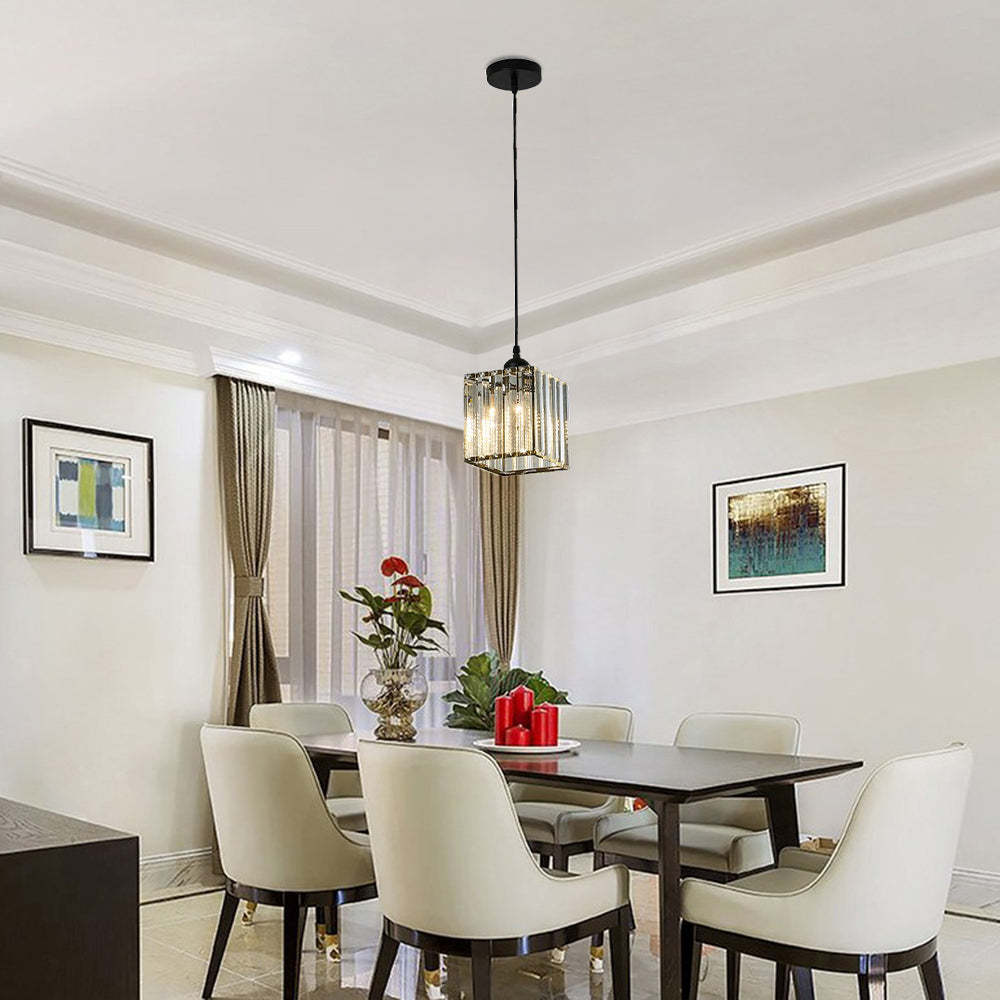 Modern Crystal Kitchen Pendant Light