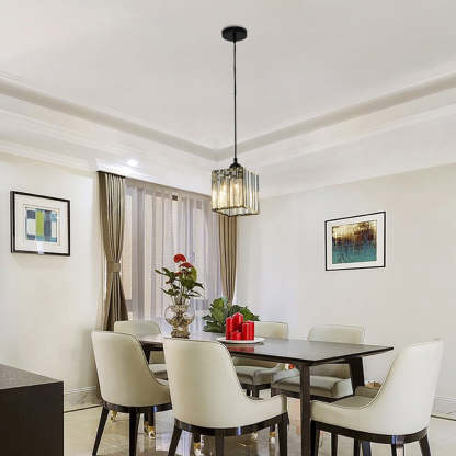 Modern Crystal Kitchen Pendant Light