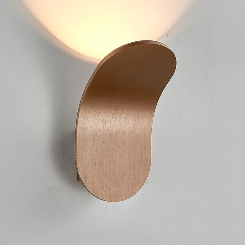 Modern Curved Indoor LED Wall Light