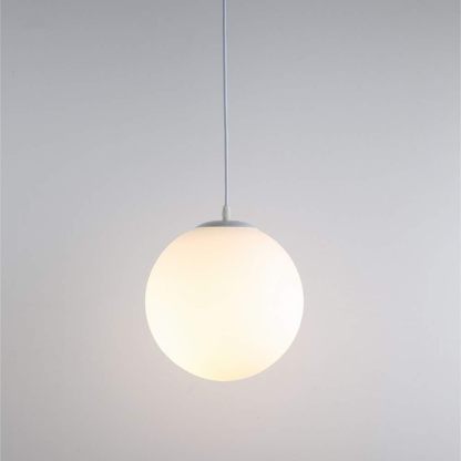 Modern Restaurant Simple Glass Pendant Light