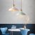 Homdiy Pendant Lighting Modern Colourful Simple Kitchen Iron Pendant Light