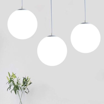 Modern Restaurant Simple Glass Pendant Light