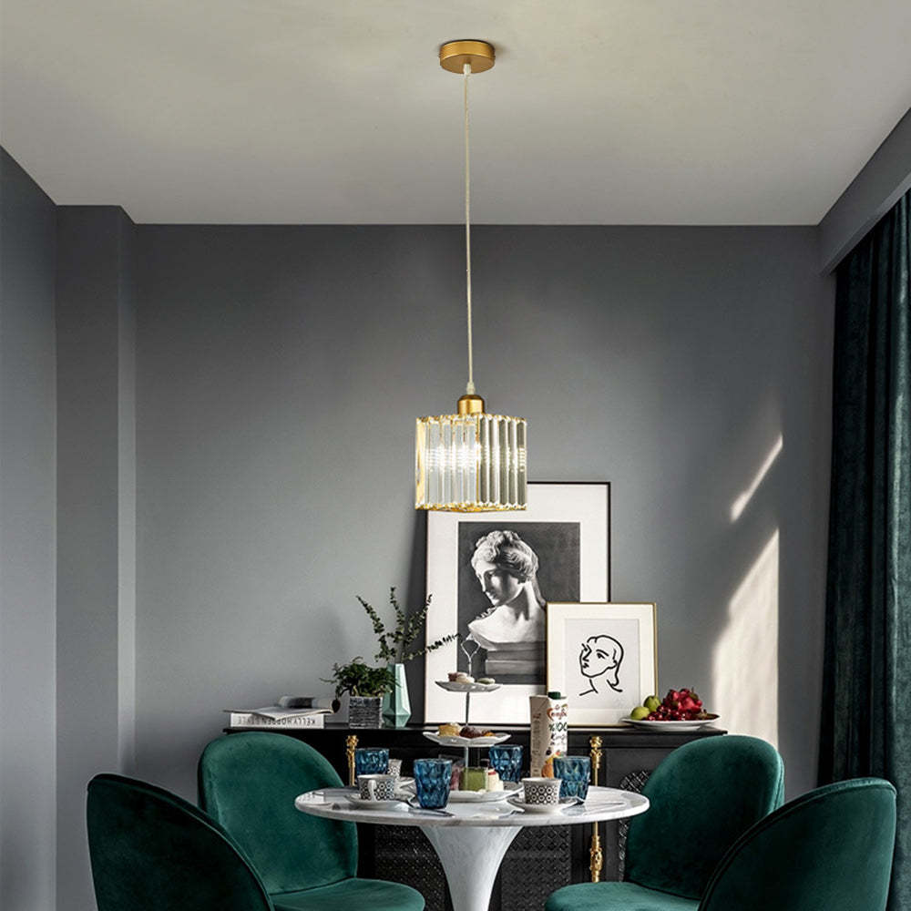 Modern Crystal Kitchen Pendant Light