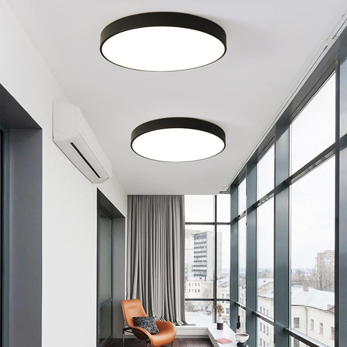 Modern Round Flush Mount LED Ceiling Lights