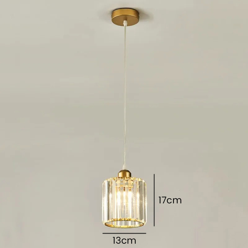 Modern Crystal Kitchen Pendant Light