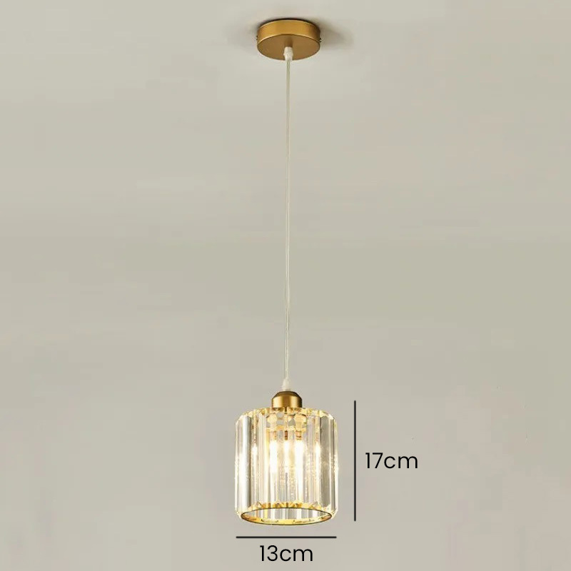 Modern Crystal Kitchen Pendant Light