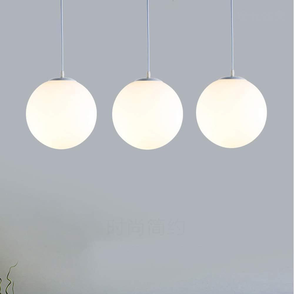 Modern Restaurant Simple Glass Pendant Light