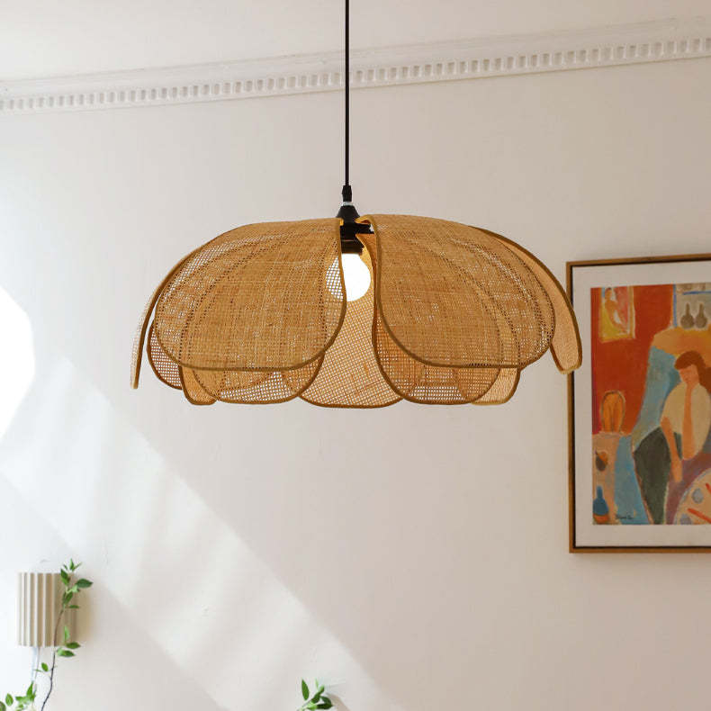 Natural Rattan Kitchen Pendant lighting