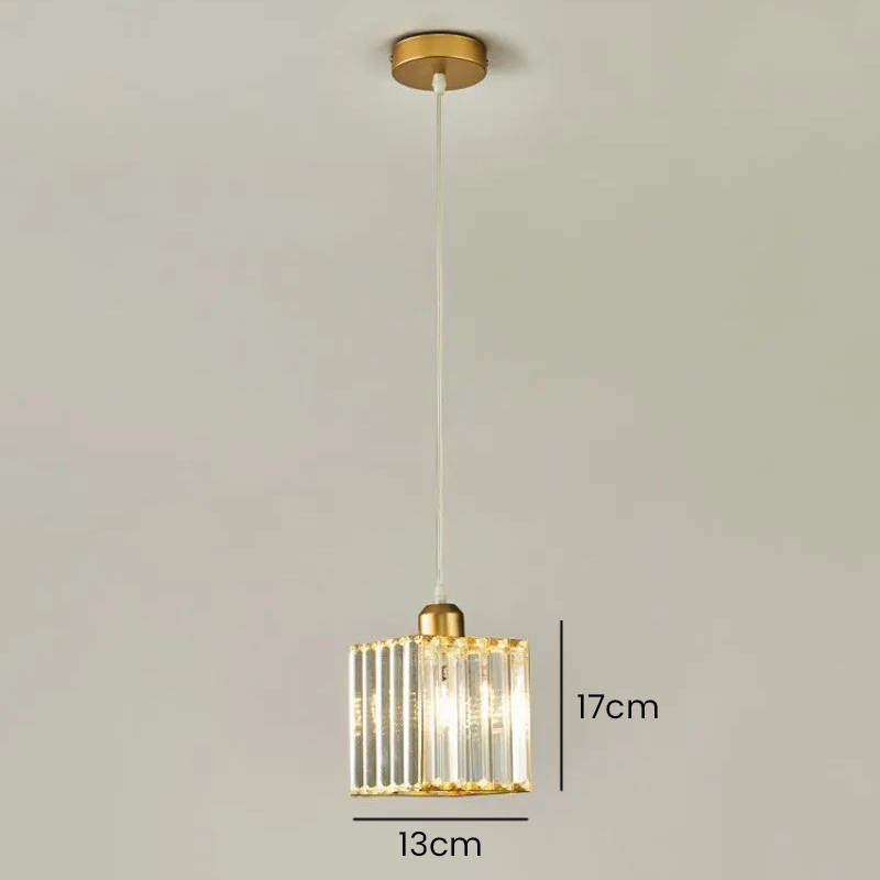 Modern Crystal Kitchen Pendant Light