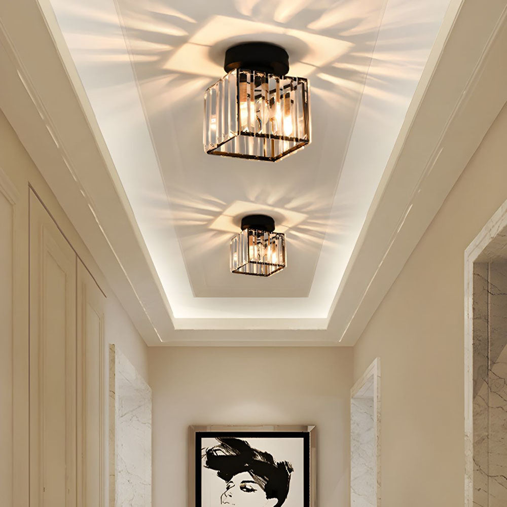 Glass Hallway Ceiling Lights