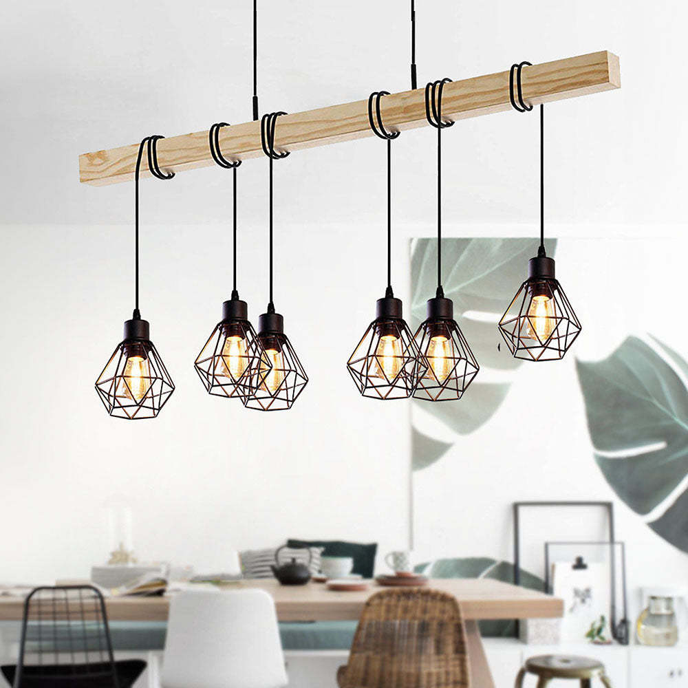 Lampsmodern Ceiling Lamp Industrial Hanging Light For Dining Room