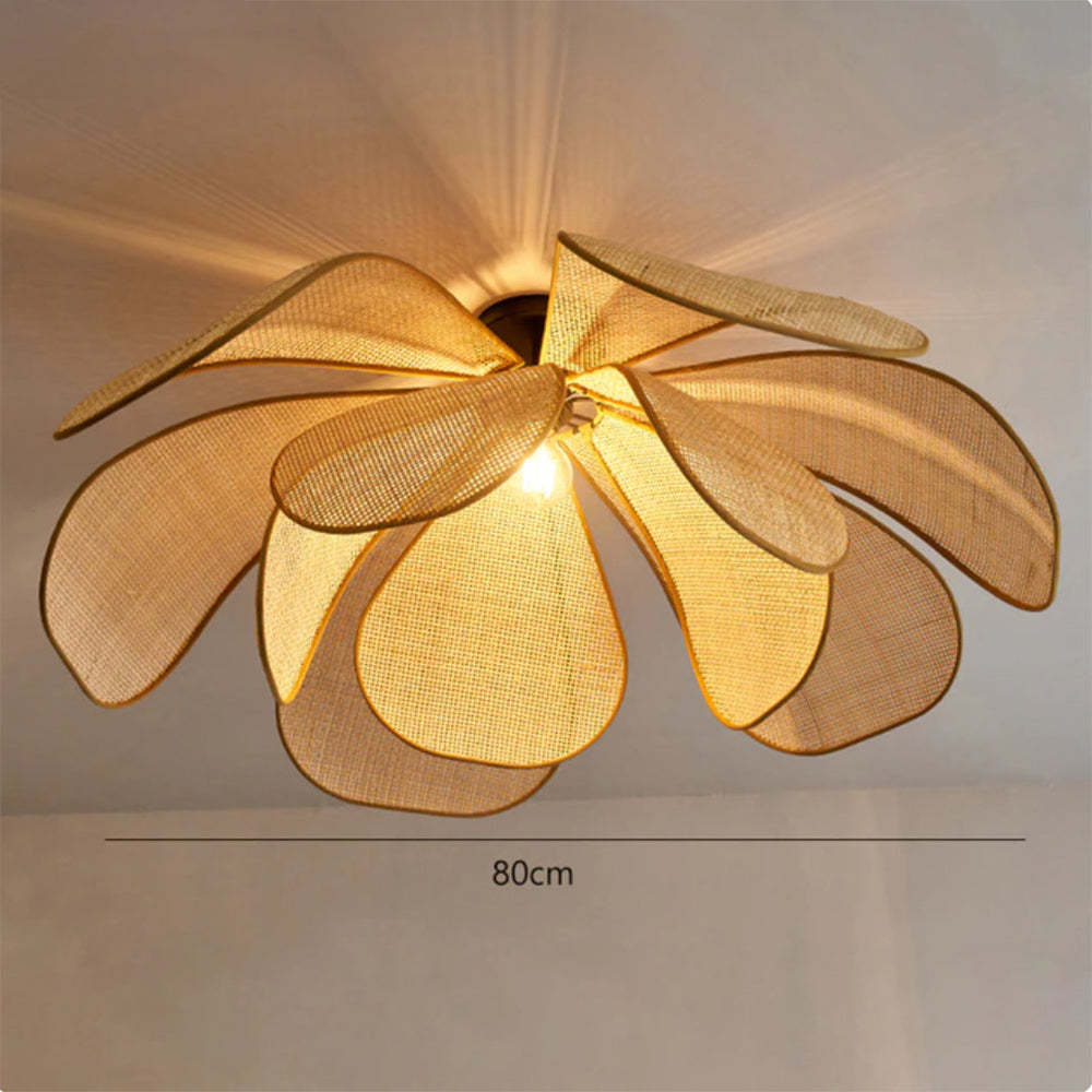 Natural Rattan Kitchen Pendant lighting