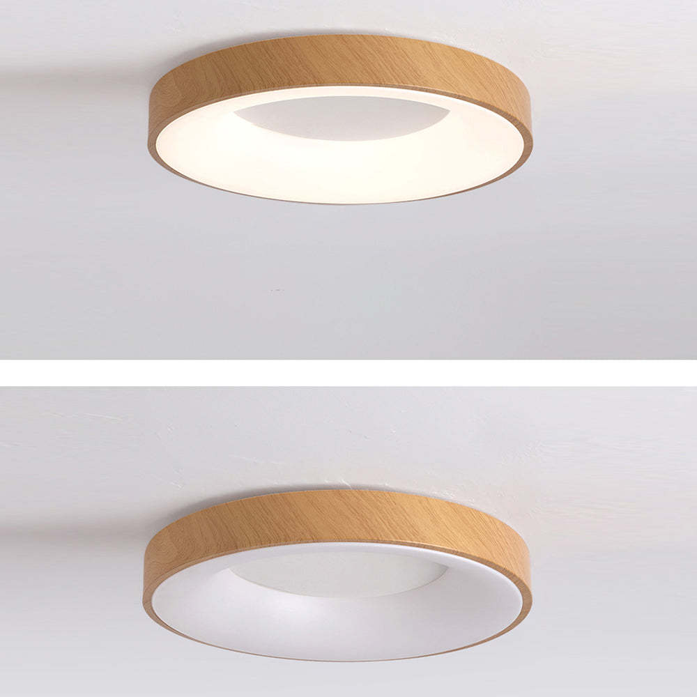 Modern Wood Bedroom LED Ceiling Lights