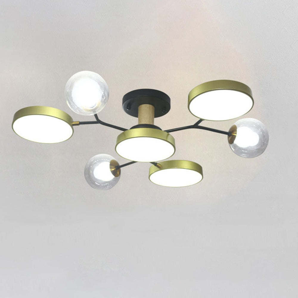 Multi Bulbs LED Colorful Living Room Ceiling Light