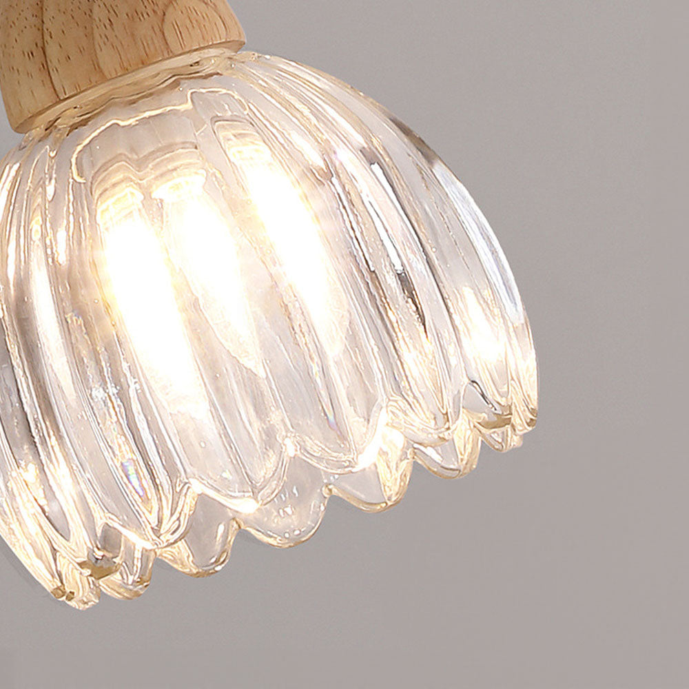 Semi Flush Mount Glass Ceiling Lights For Dining Room