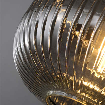 Black Copper Glass Ceiling Pendant Light