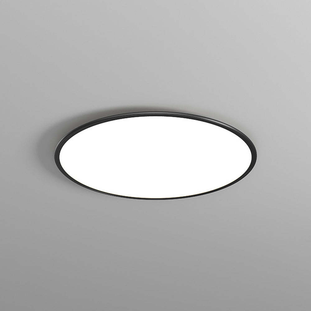 Modern Minimalist Black Acrylic LED Ceiling Light for Living Room