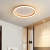 Lampsmodern Ceiling Lights Rustic Flush LED Ceiling Light for Bedroom