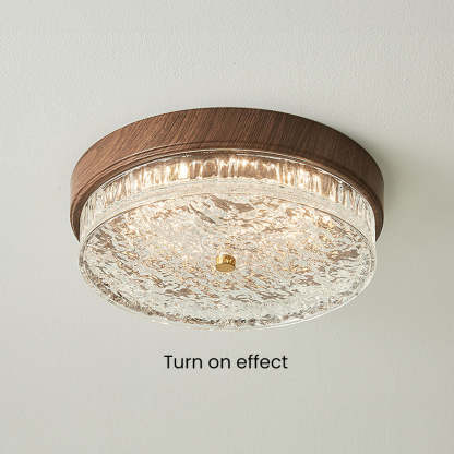Modern Nordic Round LED Ceiling Lamp For Bedroom