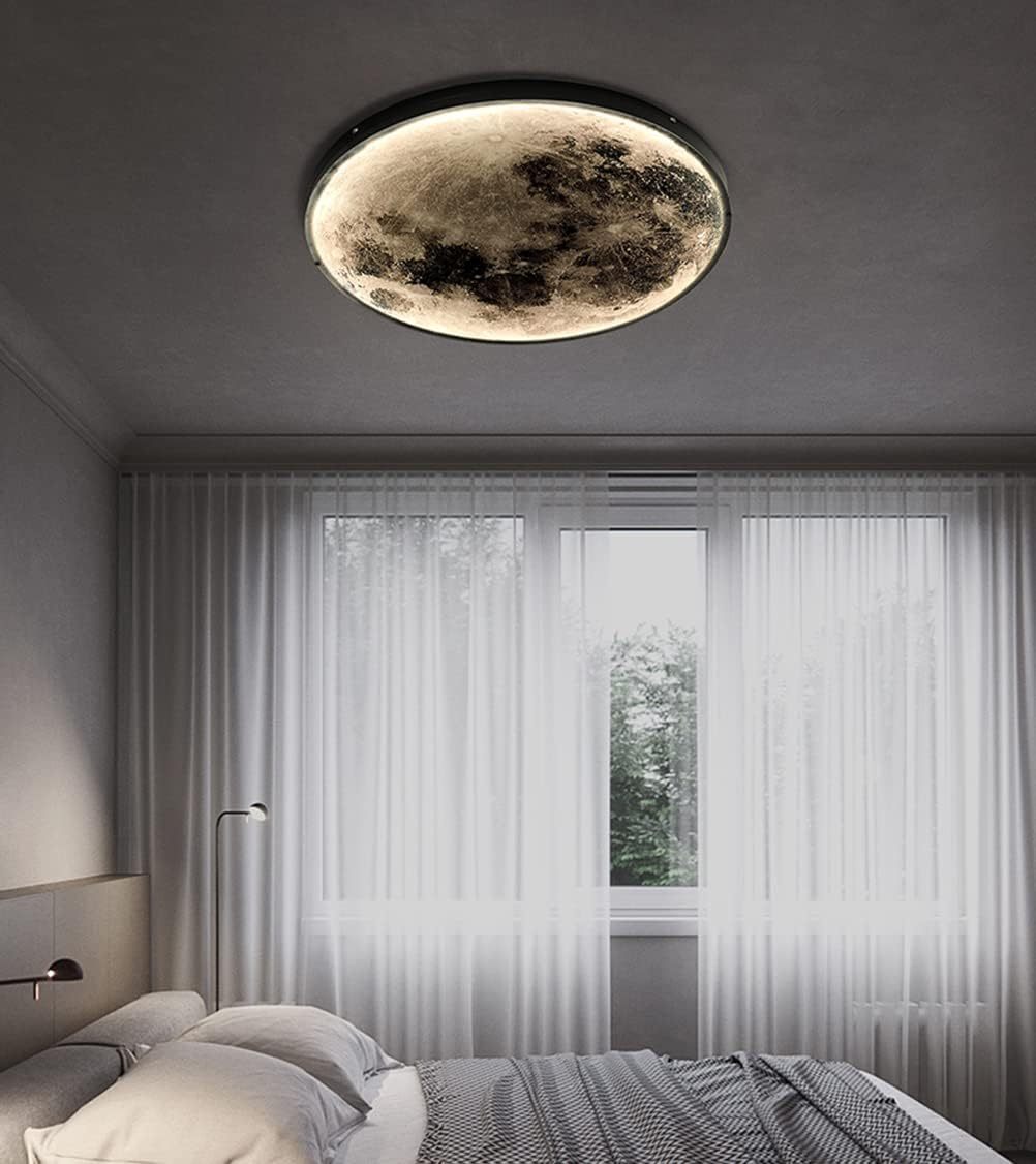 LED Moon Acrylic Home Decor Wall Lamp