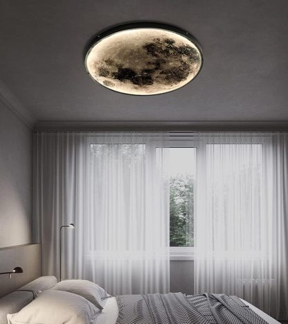 LED Moon Acrylic Home Decor Wall Lamp