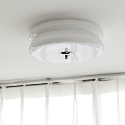 Art LED Glass Flush Mount Ceiling Lights -Homdiy