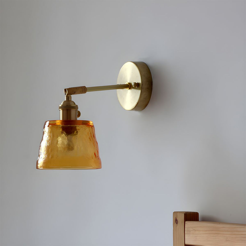 Nordic Vintage Glass Wall Sconce -Homdiy