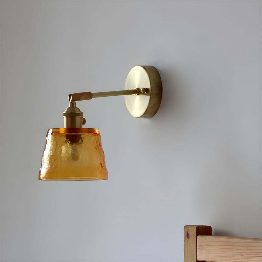 Nordic Vintage Glass Wall Sconce -Homdiy