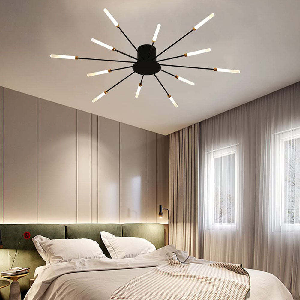 Multiple-Head Design Creativity Bedroom LED Ceiling Light