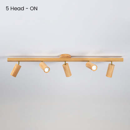 Wood Spotlight LED Living Room Ceiling Lights