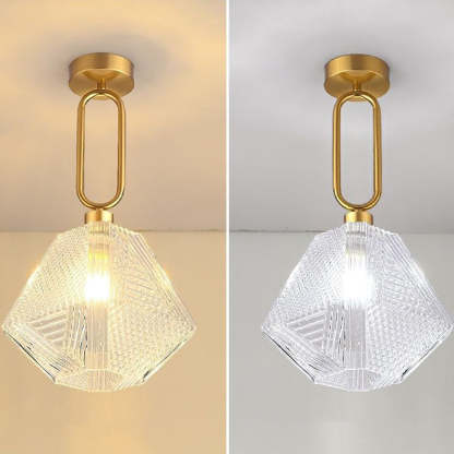 Modern Glass Hallway Ceiling Lights