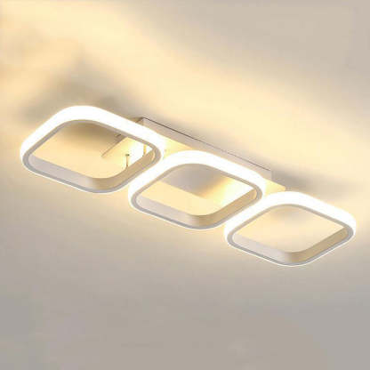 Modern Metal Round Bedroom Ceiling Light