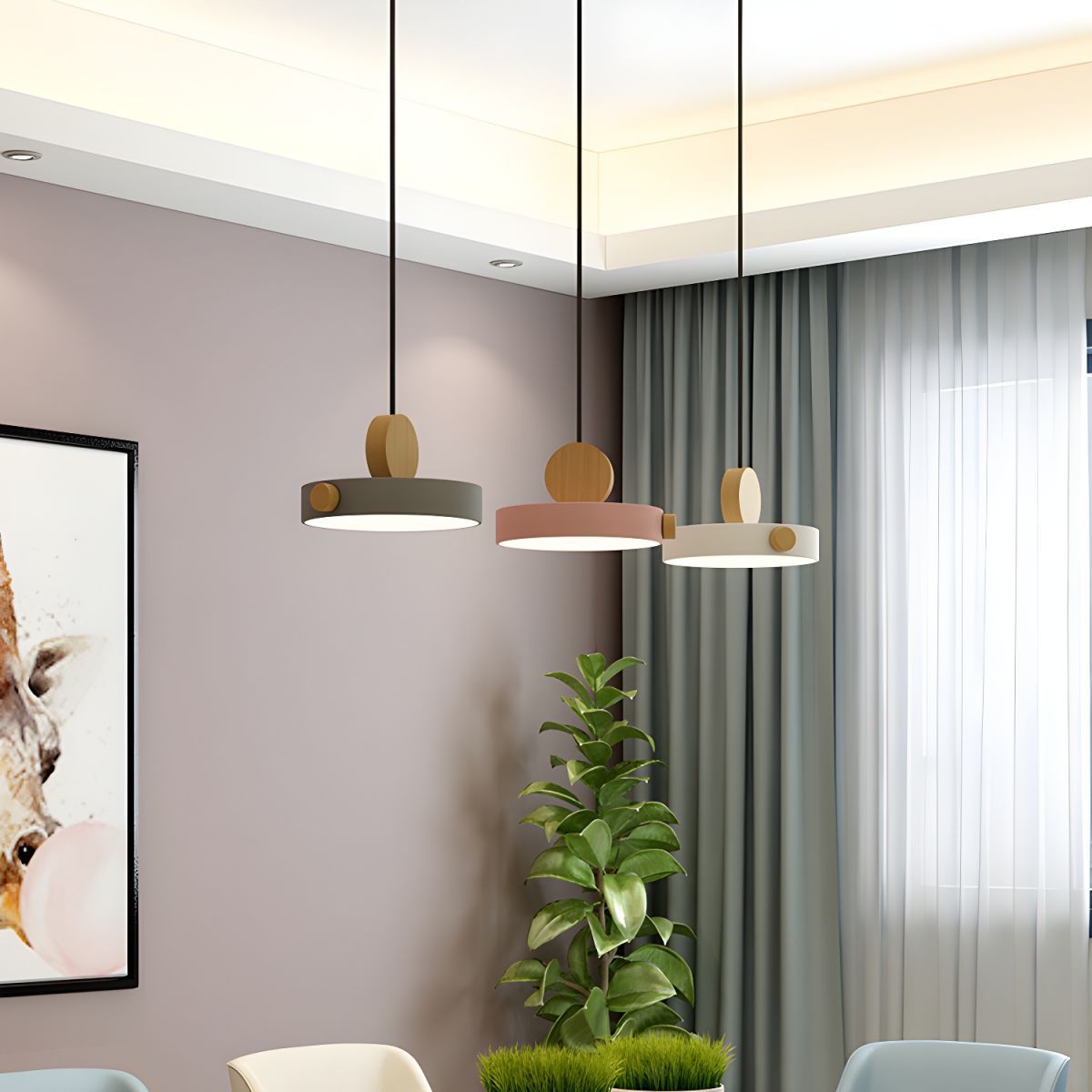 Modern Simple Macaron Pendant Lighting