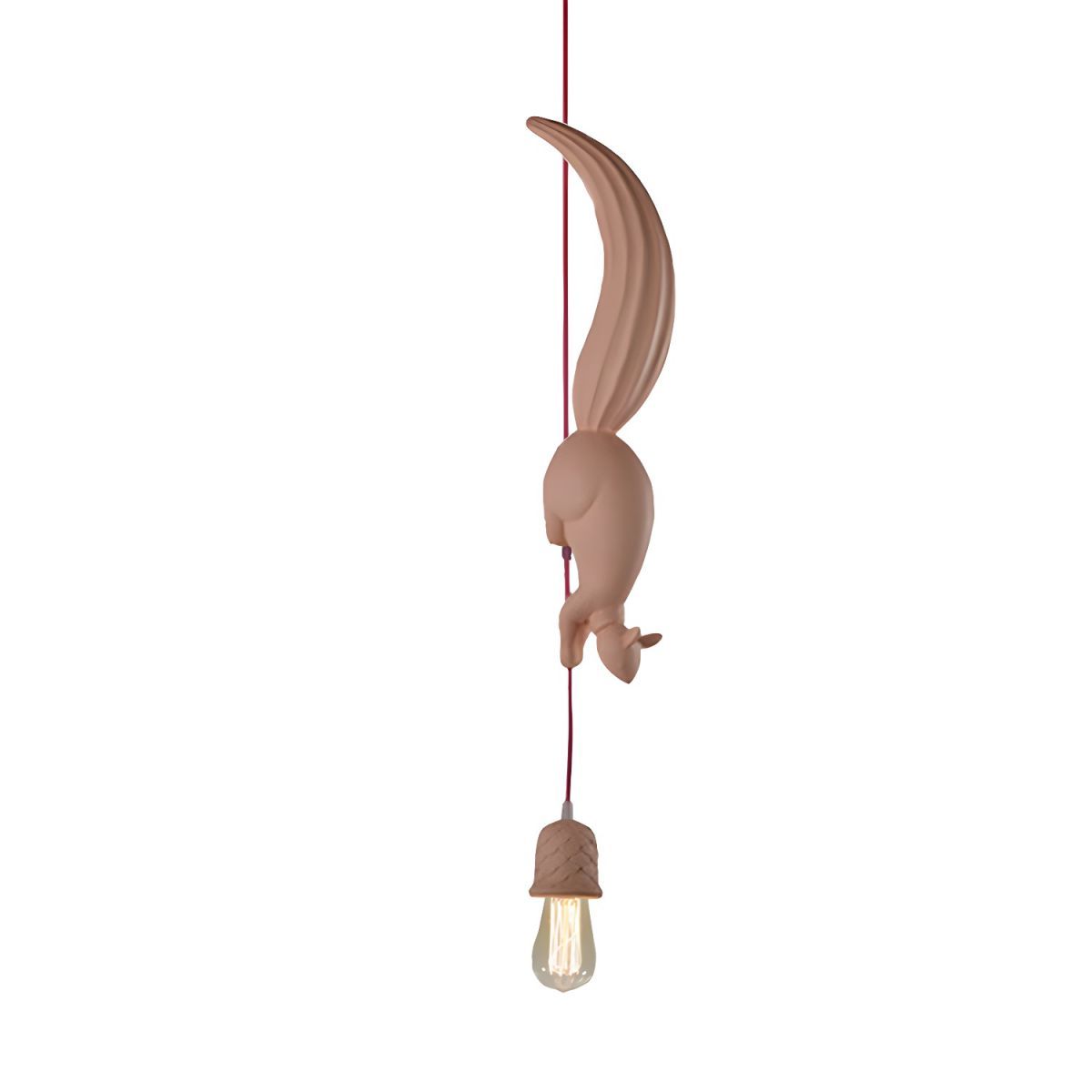 Creative Squirrel Resin Ceiling Pendant Light