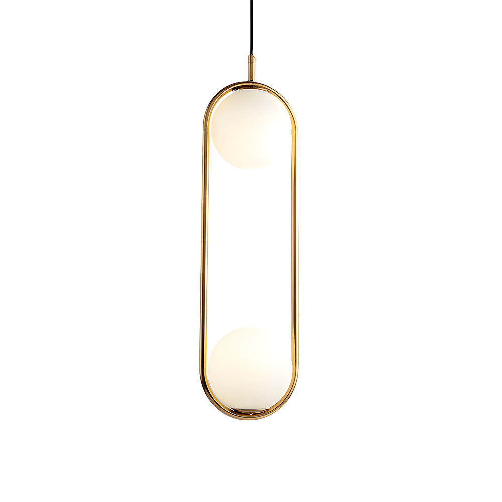 Modern Decor Globe Glass Pendant Lighting For Bedroom