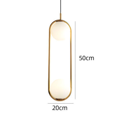 Modern Decor Globe Glass Pendant Lighting For Bedroom