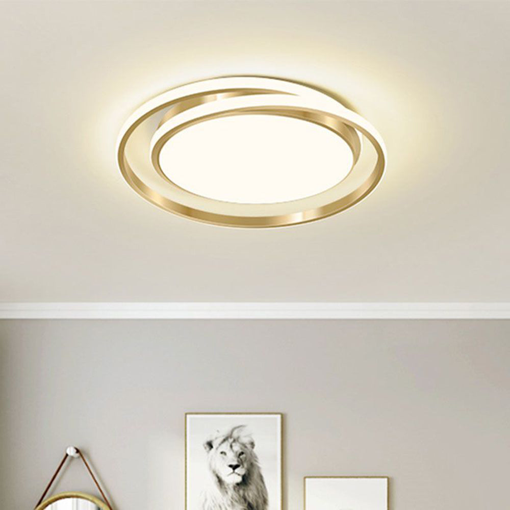 Modern LED Circle Flush Mount Ceiling Light